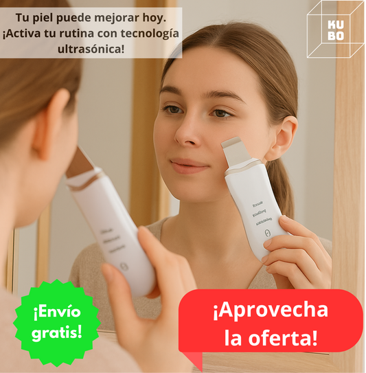 Paleta Ultrasónica Exfoliante 3 en 1 🤩